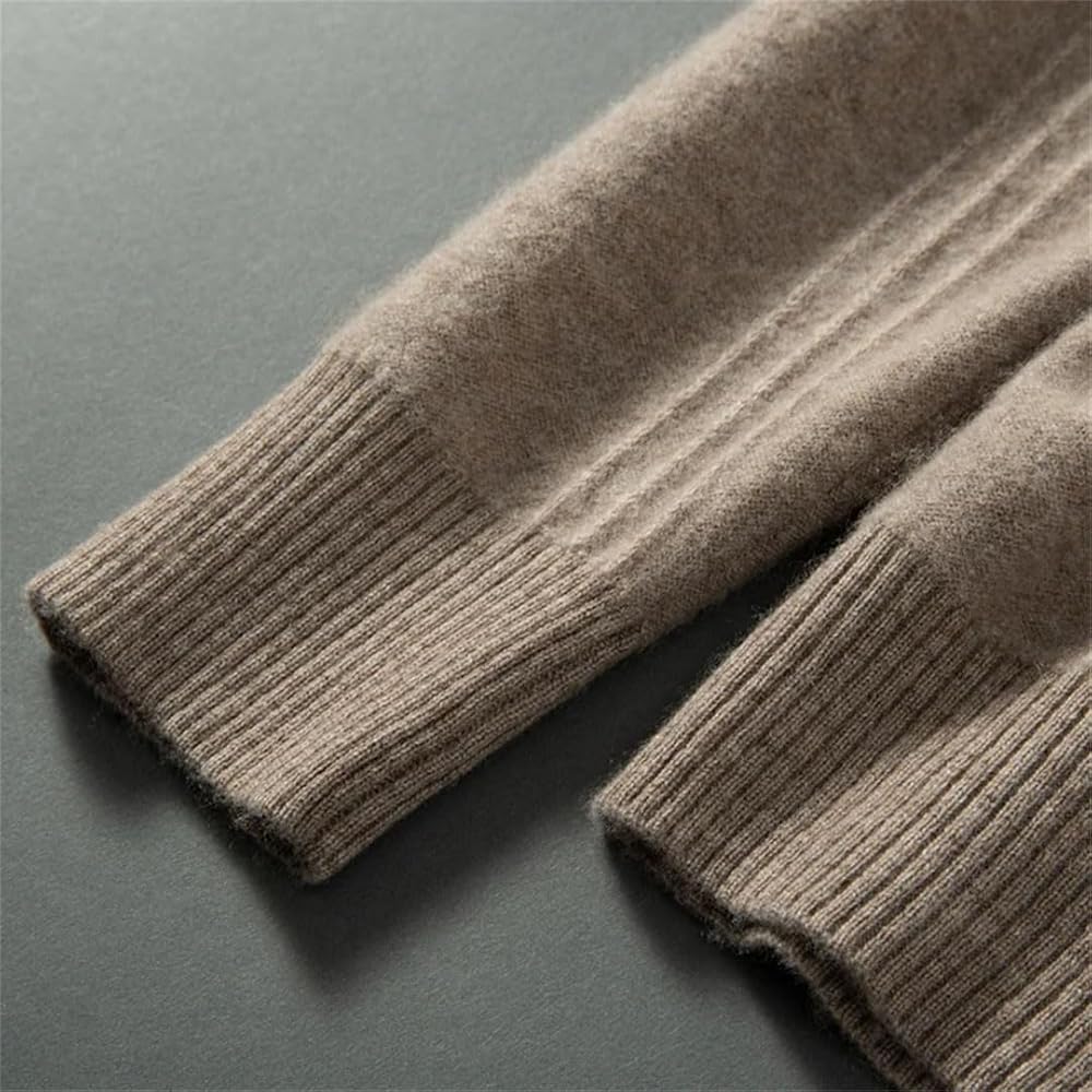 LUCERNE Cashmere Half Zip Sweater