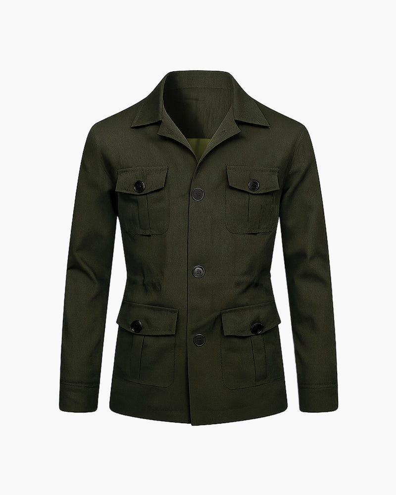 EDINBURGH Linen Safari Jacket