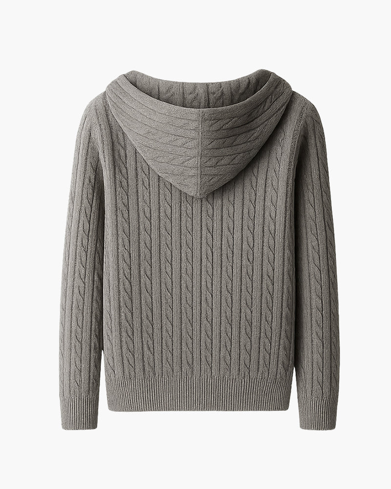 GSTAAD Cashmere Zip Up Hoodie