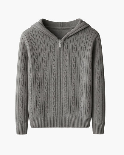 GSTAAD Cashmere Zip Up Hoodie