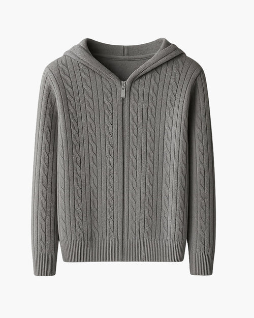 GSTAAD Cashmere Zip Up Hoodie