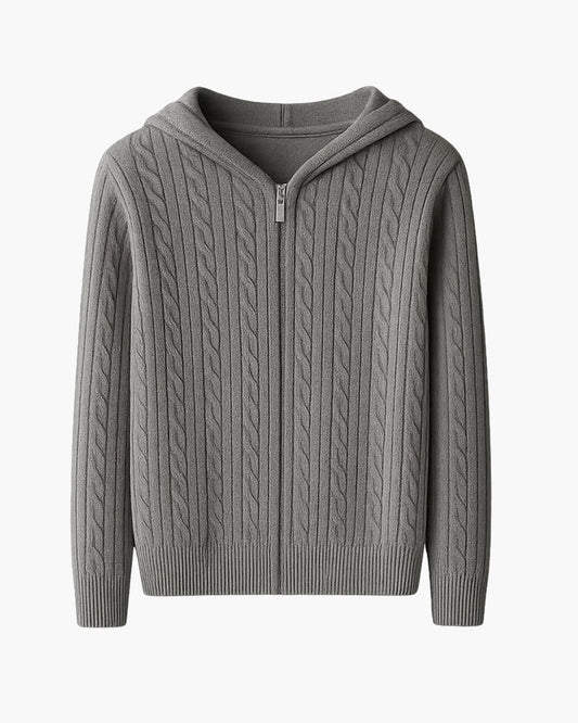 GSTAAD Cashmere Zip Up Hoodie