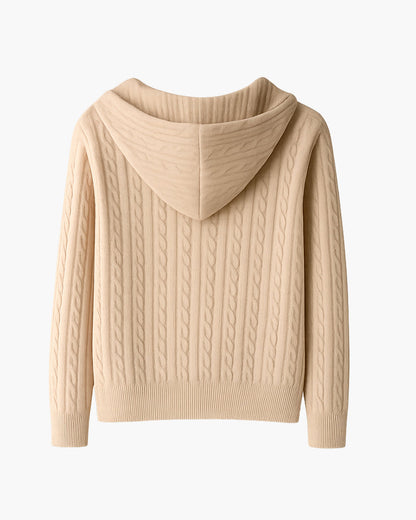 GSTAAD Cashmere Zip Up Hoodie