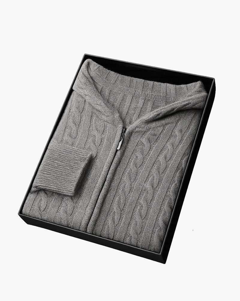 GSTAAD Cashmere Zip Up Hoodie