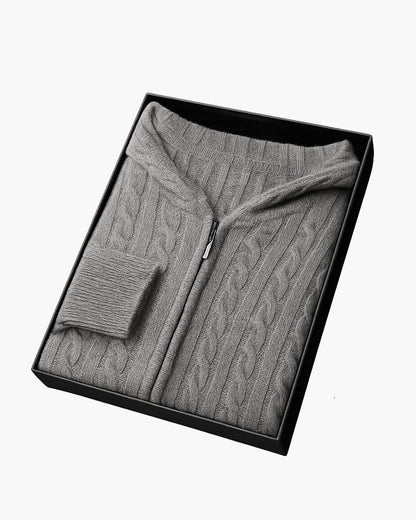 GSTAAD Cashmere Zip Up Hoodie