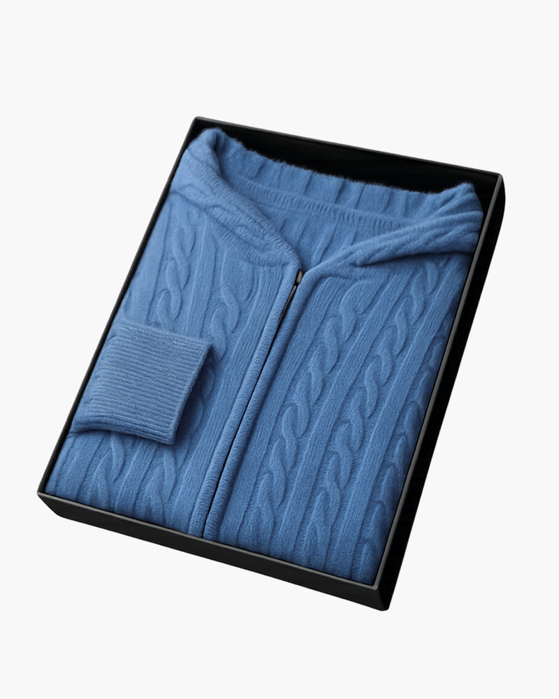 GSTAAD Cashmere Zip Up Hoodie