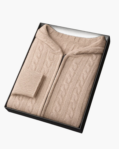 GSTAAD Cashmere Zip Up Hoodie