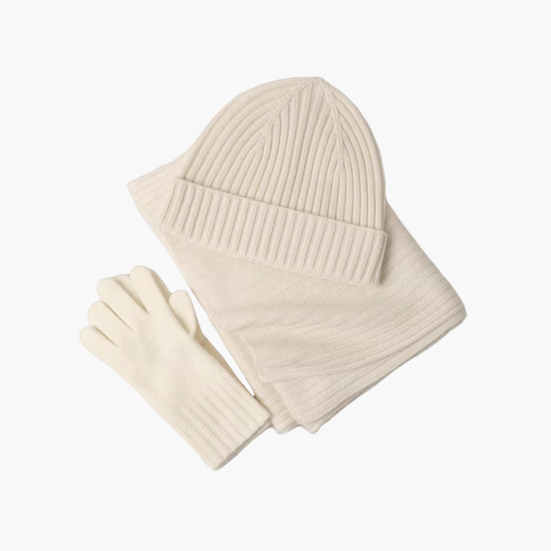 ST. MORITZ Cashmere Winter Set