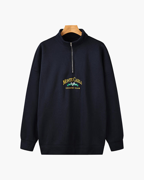 MONTE CARLO Vintage Quarter Zip
